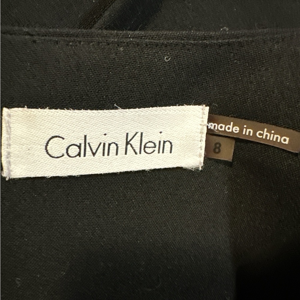 Calvin Klein Black Midi Dress - Picture 8 of 11